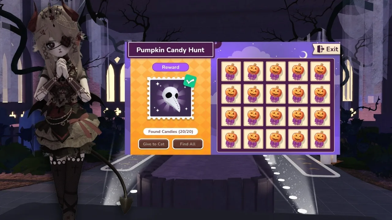 Prism Runway Show October Mask Unlock Guide